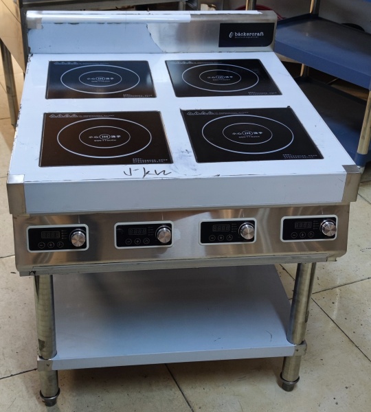 Плита индукционная 4х конфорочная BZL4Y/T