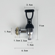 Кран для термопота хромированный