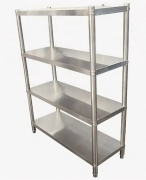 Стеллаж из нержавеющей стали 1000 мм